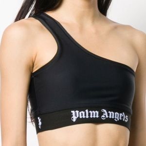 Black Palm Angels One Shoulder Top